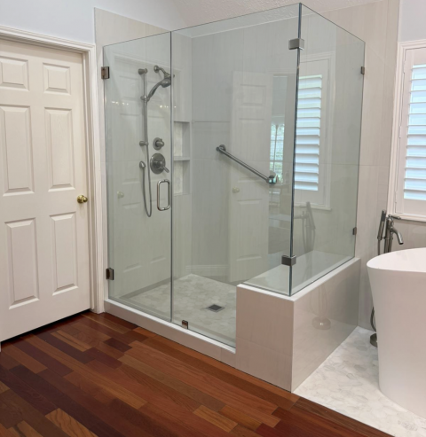 Image depicting the Service Shower Installation